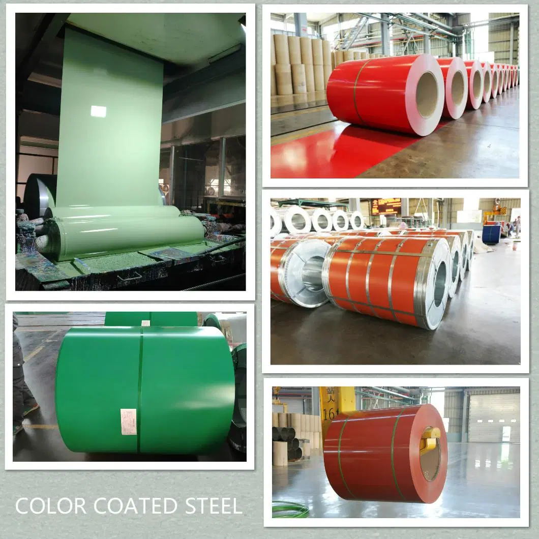 New Material Customized SGCC/Dx51d/ASTM/0.14-1.5*914-1250mm/Z30-275/PPGI/PPGL/Gi/Gl/Ral Colour/Zn-Al-Mg Coated Steel Alloy Coated Steel Coil/Sheet