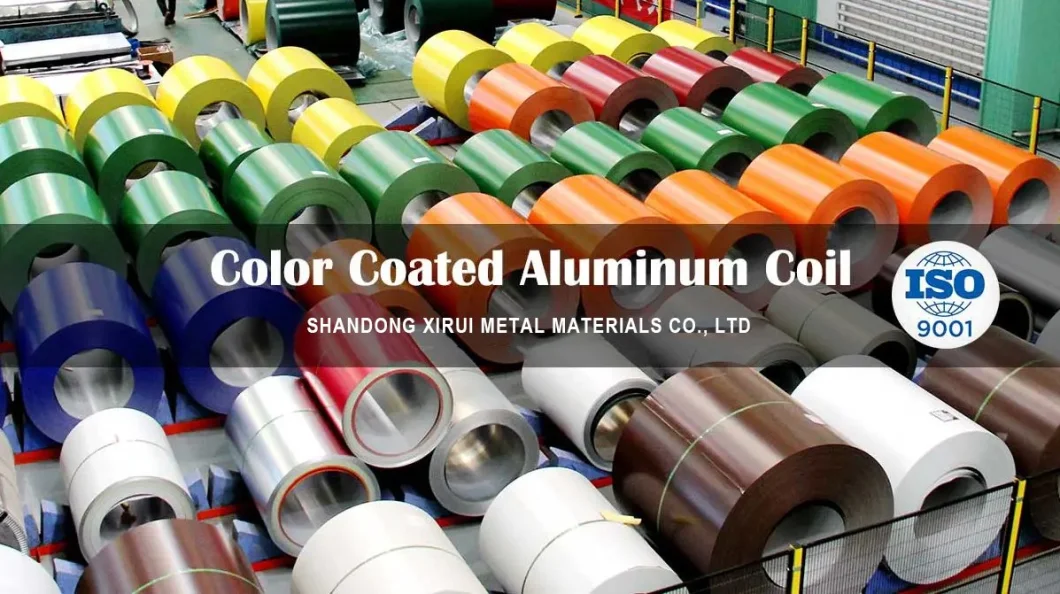 1050 1060 PVDF Metal Roofing Coil Coated Aluminum Roll