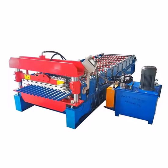 South Africa Ibr Roof Sheet Making Machine Trapezoidal Sheet Roll Forming Machine
